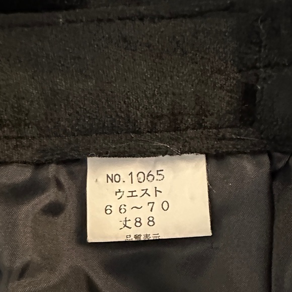 Black Whimsigoth Goth Gorpcore Gothic Floral Velvet Maxi Skirt Size Small - Picture 5 of 6